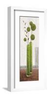 Graceful Green Balloons-Karsten Kirchner-Framed Art Print