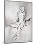 Graceful Lady I-Rikki Drotar-Mounted Giclee Print