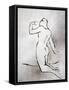 Graceful Lady III-Rikki Drotar-Framed Stretched Canvas