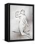 Graceful Lady III-Rikki Drotar-Framed Stretched Canvas