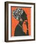 Graceful Majesty I Orange-Emily Adams-Framed Art Print