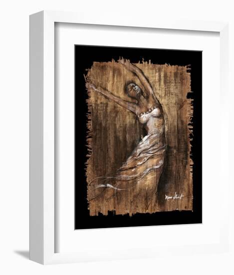 Graceful Motion II-Monica Stewart-Framed Art Print