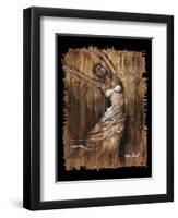 Graceful Motion II-Monica Stewart-Framed Art Print