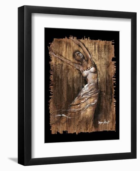 Graceful Motion II-Monica Stewart-Framed Art Print