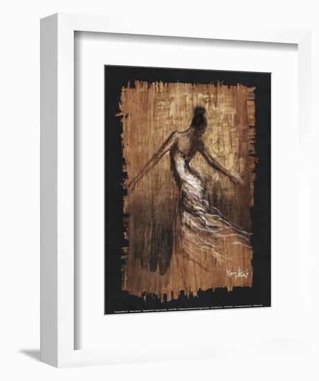 Graceful Motion III-Monica Stewart-Framed Art Print