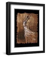 Graceful Motion IV-Monica Stewart-Framed Art Print