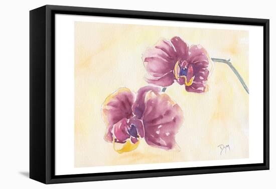 Graceful Orchid-Beverly Dyer-Framed Stretched Canvas