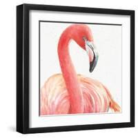 Gracefully Pink II-Lisa Audit-Framed Art Print