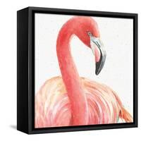 Gracefully Pink II-Lisa Audit-Framed Stretched Canvas