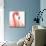 Gracefully Pink II-Lisa Audit-Mounted Art Print displayed on a wall
