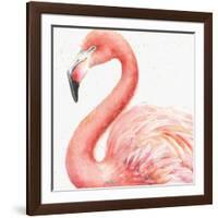 Gracefully Pink III-Lisa Audit-Framed Art Print