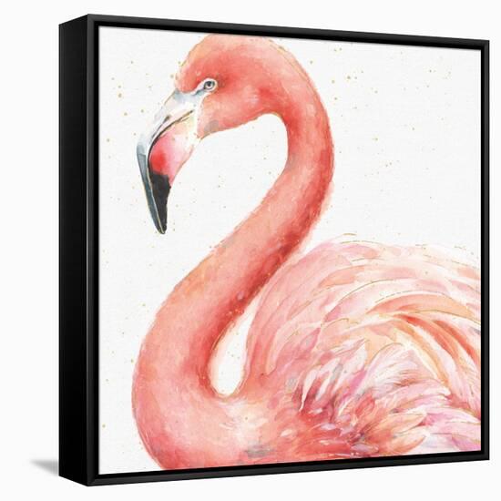 Gracefully Pink III-Lisa Audit-Framed Stretched Canvas