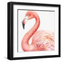 Gracefully Pink III-Lisa Audit-Framed Art Print