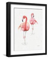 Gracefully Pink IX-Lisa Audit-Framed Art Print