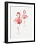 Gracefully Pink IX-Lisa Audit-Framed Art Print