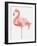 Gracefully Pink V-Lisa Audit-Framed Art Print