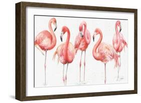 Gracefully Pink VIII-Lisa Audit-Framed Art Print