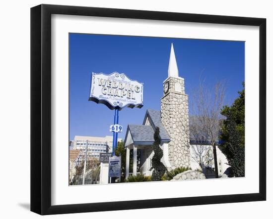 Graceland Wedding Chapel, Las Vegas, Nevada, United States of America, North America-Richard Cummins-Framed Photographic Print