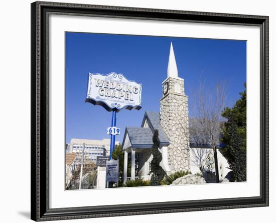 Graceland Wedding Chapel, Las Vegas, Nevada, United States of America, North America-Richard Cummins-Framed Photographic Print