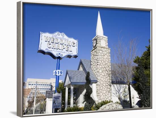 Graceland Wedding Chapel, Las Vegas, Nevada, United States of America, North America-Richard Cummins-Framed Photographic Print