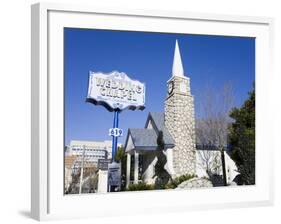 Graceland Wedding Chapel, Las Vegas, Nevada, United States of America, North America-Richard Cummins-Framed Photographic Print
