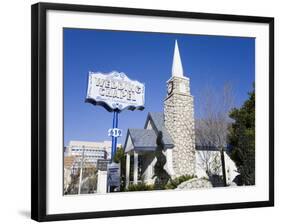 Graceland Wedding Chapel, Las Vegas, Nevada, United States of America, North America-Richard Cummins-Framed Photographic Print