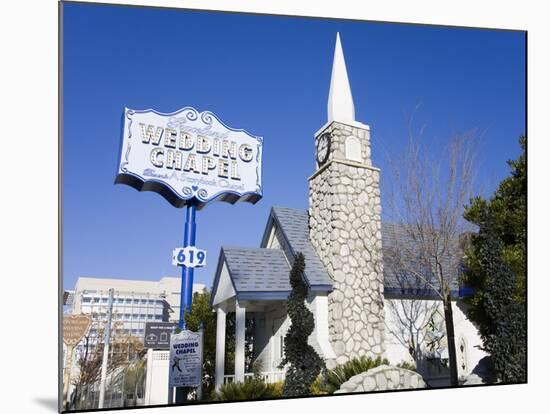 Graceland Wedding Chapel, Las Vegas, Nevada, United States of America, North America-Richard Cummins-Mounted Photographic Print