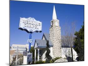 Graceland Wedding Chapel, Las Vegas, Nevada, United States of America, North America-Richard Cummins-Mounted Photographic Print