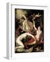 Graces and Cupid, C1600-1640-Padovanino-Framed Giclee Print