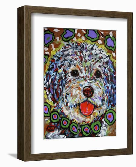 Gracie-MADdogART-Framed Giclee Print