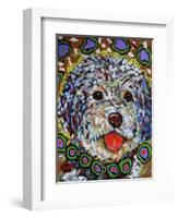 Gracie-MADdogART-Framed Giclee Print