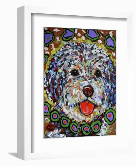 Gracie-MADdogART-Framed Giclee Print