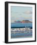 Graciosa Island Beyond Lanzarote's Finest Surf Beach at Famara, Canary Islands-Robert Francis-Framed Photographic Print