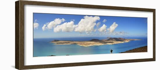 Graciosa Island Seen from the Mirador Del Rio, Lanzarote, Canary Islands-Mauricio Abreu-Framed Photographic Print