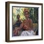 Gracious Gaze-Vishni Gopwani-Framed Giclee Print