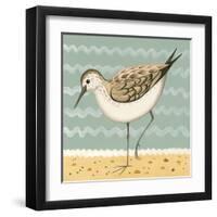 Gracious Greenshank-Catriona Hall-Framed Giclee Print