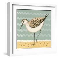 Gracious Greenshank-Catriona Hall-Framed Giclee Print