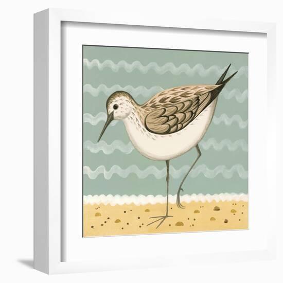 Gracious Greenshank-Catriona Hall-Framed Giclee Print