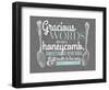 Gracious Words-null-Framed Premium Giclee Print