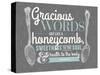 Gracious Words-null-Stretched Canvas