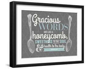 Gracious Words-null-Framed Giclee Print