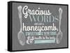 Gracious Words-null-Framed Stretched Canvas