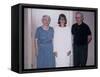 Grade School Graduate with Her Grandparents, Ca. 1966-null-Framed Stretched Canvas