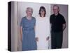 Grade School Graduate with Her Grandparents, Ca. 1966-null-Stretched Canvas