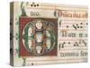 Gradual A: Initial Letter G, Gaudete-Unknown-Stretched Canvas