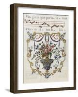 Graduale romanum, exécuté par P. Louis Blouin:-J.B. de Bray-Framed Giclee Print