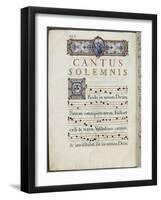 Graduale romanum, exécuté par P. Louis Blouin-J.B. de Bray-Framed Giclee Print