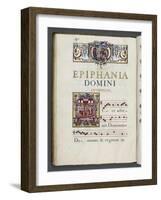 Graduale romanum, exécuté par P. Louis Blouin-J.B. de Bray-Framed Giclee Print