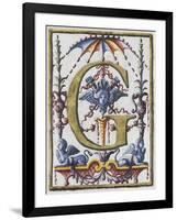 Graduale romanum, exécuté par P. Louis Blouin:-J.B. de Bray-Framed Giclee Print