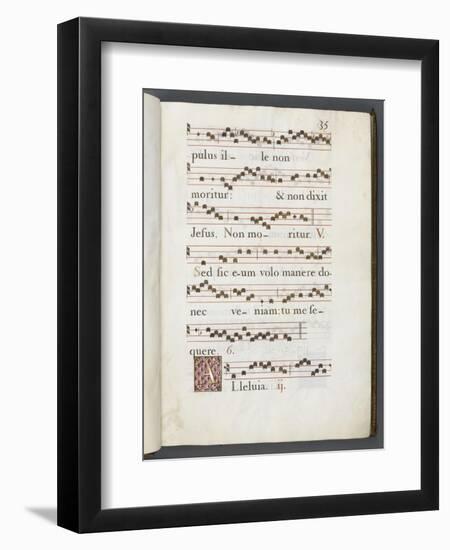 Graduale romanum, exécuté par P. Louis Blouin-J.B. de Bray-Framed Premium Giclee Print